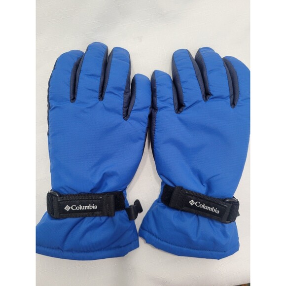 Columbia Youth Core III Gloves Size Small Blue Fleece Lined Waterproof Winter - Picture 9 of 9